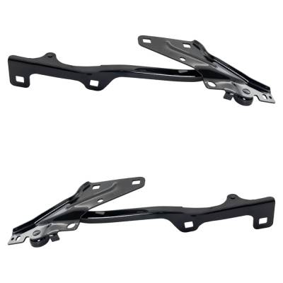 Rareelectrical - New Pair Of Hood Hinge Compatible With Jeep Grand Wagoneer Series Ii Obsidian 6 Cyl 3.0L Wagoneer - Image 2