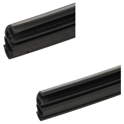 Rareelectrical - New Front Left And Front Right Glass Seal Compatible With Ford F-250 Super Duty Fx4 F-550 Super Duty - Image 2