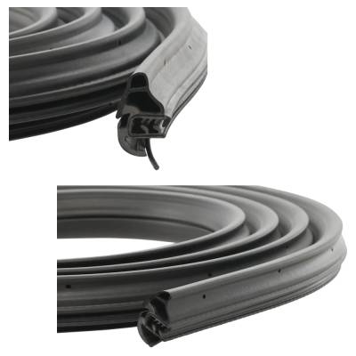 Rareelectrical - New Front Left And Front Right Glass Seal Compatible With Cadillac Chevrolet Gmc Yukon Denali - Image 3