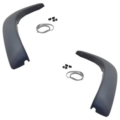 Rareelectrical - New Rear Left Rear Section And Right Section Fender Trim Compatible With Toyota Rav4 Base Rav4 L - Image 2