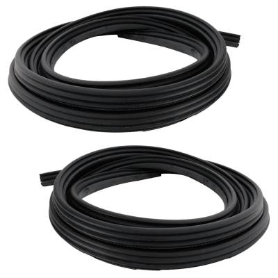 Rareelectrical - New Front Left And Front Right Glass Seal Compatible With Ford F-150 Harley-Davidson Edition F-150 - Image 2