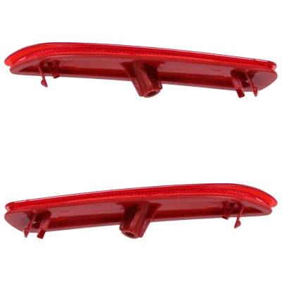 Rareelectrical - Rear Left And Rear Right Bumper Reflector Compatible With Toyota Corolla Cross L 4 Cyl 2.0L Corolla - Image 4