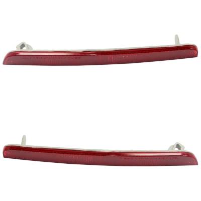 Rareelectrical - Rear Left And Rear Right Bumper Reflector Compatible With Dodge Challenger Srt Hellcat Jailbreak 8 - Image 6