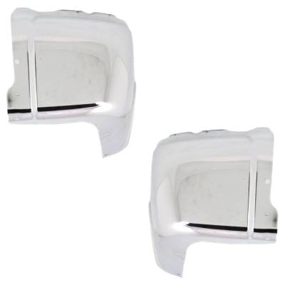 Rareelectrical - New Rear Left And Rear Right Bumper End Compatible With Chevrolet Gmc Sierra 2500 Hd Sle 8 Cyl 6.0L - Image 2