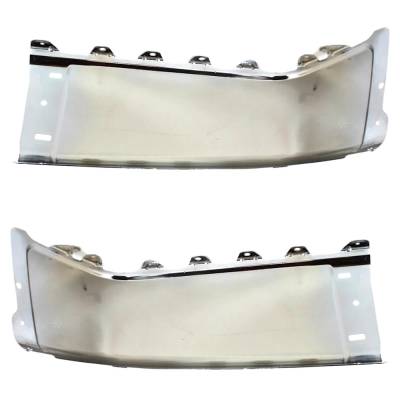 Rareelectrical - New Rear Left And Rear Right Bumper End Compatible With Chevrolet Gmc Silverado 3500 Hd Ltz 8 Cyl - Image 4