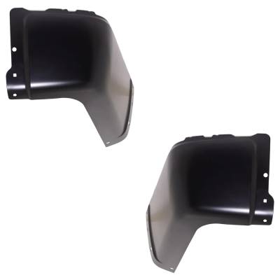 Rareelectrical - New Rear Left And Rear Right Bumper End Compatible With Chevrolet Gmc Sierra 2500 Hd Slt 8 Cyl 6.6L - Image 2