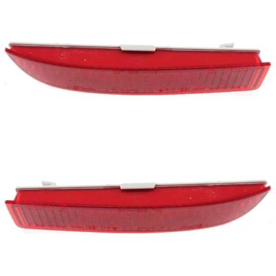Rareelectrical - Pair Rear Bumper Reflectors Compatible With 2006-2014 Scion Xd Base 1.8L (08-14) Toyota Rav4 Base - Image 5