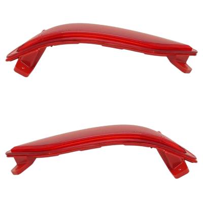 Rareelectrical - Rear Left And Rear Right Bumper Reflector Compatible With Buick Encore All Submodels 2017-2022 By - Image 6