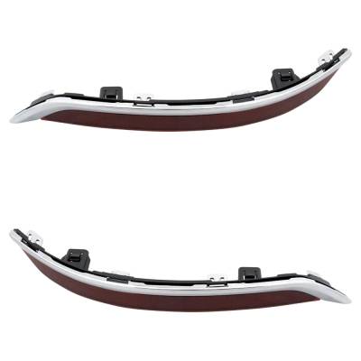 Rareelectrical - New Rear Left And Rear Right Bumper Reflector Compatible With Acura Tlx Base 6 Cyl 3.5L Tlx Base 4 - Image 6