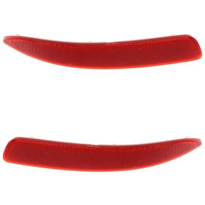 Rareelectrical - New Rear Left And Rear Right Bumper Reflector Compatible With Bmw X5 4.8I X5 M 2007-2013 By - Image 1