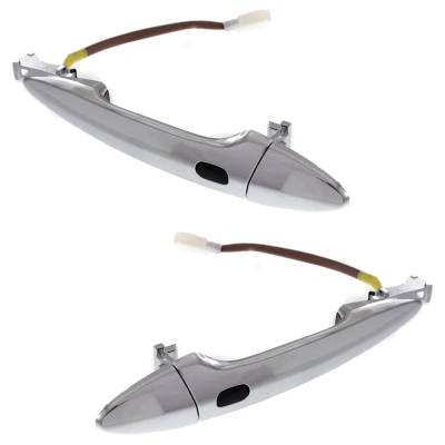 Rareelectrical - Rear Driver And Passenger Side Exterior Door Handle Compatible With 2006-2015 Lexus Ls460 Lexus - Image 2