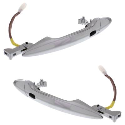 Rareelectrical - Rear Left Driver And Right Passenger Exterior Door Handle Compatible With 2006-2015 Lexus Is250 - Image 3