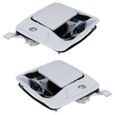 Rareelectrical - Front Driver And Passenger Side Exterior Door Handle Compatible With 1999-2016 Ford F-250 Ford F-350 - Image 3