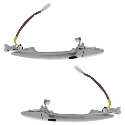 Rareelectrical - Rear Driver And Passenger Side Exterior Door Handle Compatible With 2006-2015 Lexus Ls460 Lexus - Image 4