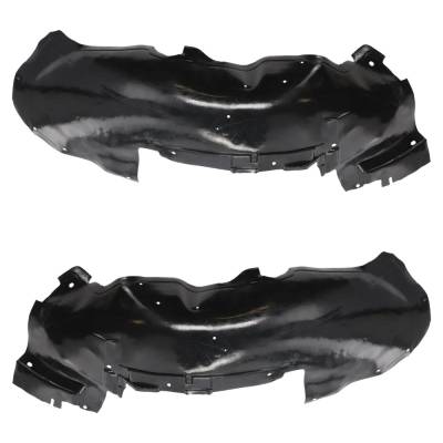 Rareelectrical - New Front Left And Front Right Fender Liner Compatible With Chevrolet Gmc Sierra 1500 Ht 6 Cyl 4.3L - Image 2