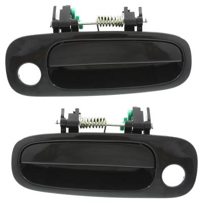 Front Driver And Passenger Side Exterior Door Handle Compatible With 2004-2006 Scion Xb Primed