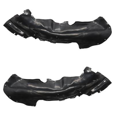 Rareelectrical - New Front Left And Front Right Fender Liner Compatible With Chevrolet Gmc Sierra 1500 Wt 6 Cyl 4.3L - Image 4