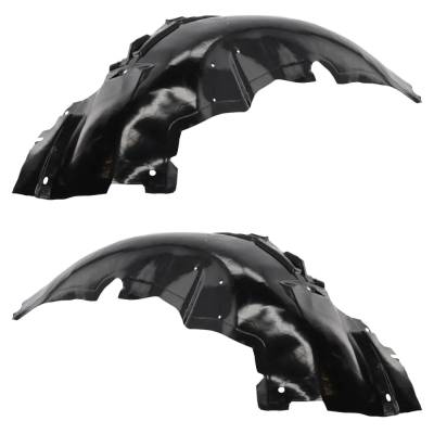 Rareelectrical - New Front Left And Front Right Fender Liner Compatible With Chevrolet Gmc Sierra 1500 Wt 6 Cyl 4.3L - Image 5