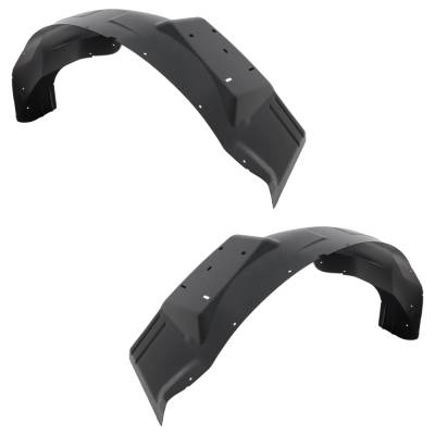 New Front Left And Front Right Fender Liner Compatible With Chevrolet Gmc Express 2500 Base 6 Cyl