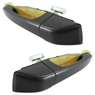 Rareelectrical - Rear Driver And Passenger Side Exterior Door Handle Compatible With 2006-2012 Hyundai Entourage Kia - Image 2
