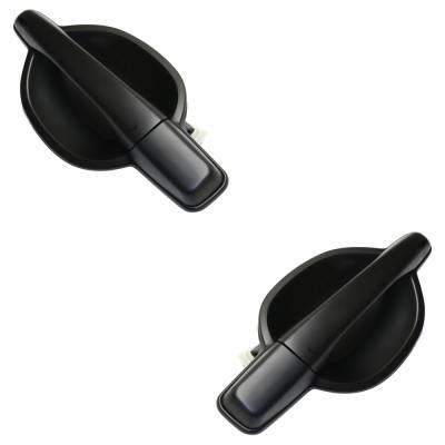 Rareelectrical - Rear Driver And Passenger Side Exterior Door Handle Compatible With 2004-2011 Mitsubishi Endeavor - Image 2