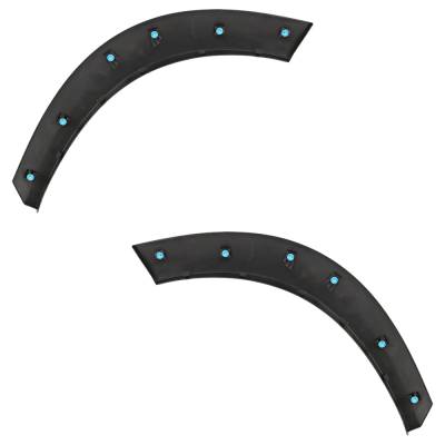 Rareelectrical - New Rear Left And Rear Right Fender Trim Compatible With Nissan Rogue Midnight Edition Rogue - Image 4