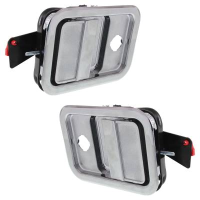 Rareelectrical - Front Driver And Passenger Side Exterior Door Handle Compatible With 2003-2014 Freightliner Coronado - Image 3