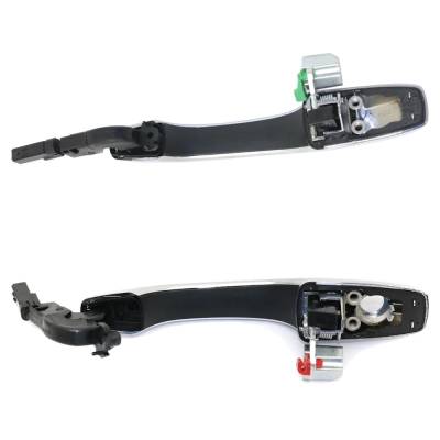 Rareelectrical - Front Driver And Passenger Side Exterior Door Handle Compatible With 2011-2022 Dodge Durango Jeep - Image 5