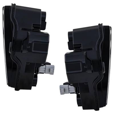 Rareelectrical - New Pair Of Driving Light Compatible With Toyota Rav4 Hybrid Xse 4 Cyl 2.5L Rav4 Prime Xse 4 Cyl - Image 4