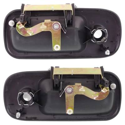 Rareelectrical - Front Driver And Passenger Side Exterior Door Handle Compatible With 2010-2023 Gmc Savana Textured - Image 5