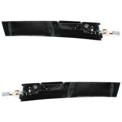 Rareelectrical - Front Left And Right Exterior Door Handle Pair Compatible With 1990-1994 Chevrolet Lumina Euro 3.4L - Image 4