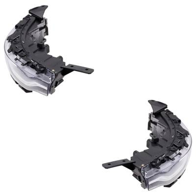 Rareelectrical - New Pair Of Driving Light Compatible With Kia Soul Ex+ 4 Cyl 2.0L Soul Ex Premium 4 Cyl 2.0L - Image 3