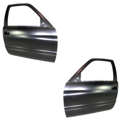 RAREELECTRICAL - New Front Left And Front Right Door Shell Compatible With Dodge Ram 1500 Ss/T 5.9L Ram 1500 Sport - Image 2