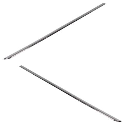 Rareelectrical - New Rear Left And Rear Right Door Molding And Beltlines Compatible With Mercedes Benz C350 Sport - Image 3