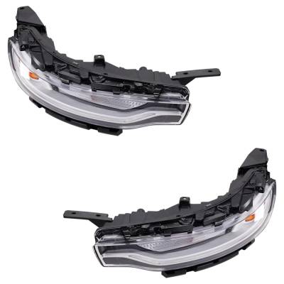 Rareelectrical - New Pair Of Driving Light Compatible With Kia Soul Ex Premium 4 Cyl 2.0L Soul Ex+ 4 Cyl 2.0L - Image 2