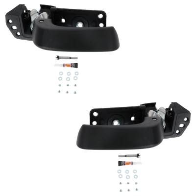 Rareelectrical - New Front Left And Front Right Door Trim Panel Compatible With Chevrolet Gmc Silverado 1500 Wt 8 Cyl - Image 2