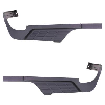 New Pair Of Bumper Step Pad Compatible With Chevrolet Gmc Silverado 3500 Hd Wt Silverado 2500 Hd Lt