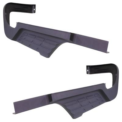 Rareelectrical - New Pair Of Bumper Step Pad Compatible With Chevrolet Gmc Silverado 3500 Hd Wt Silverado 3500 Hd Lt - Image 2