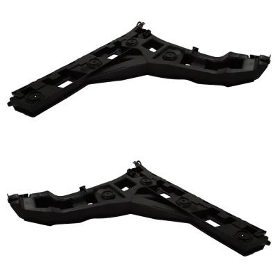 Rareelectrical - New Rear Left Outer And Rear Right Outer Bumper Bracket Compatible With Volkswagen Jetta Gli - Image 3