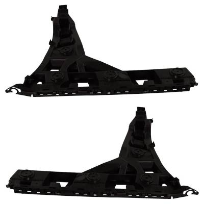 Rareelectrical - New Rear Left Outer And Rear Right Outer Bumper Bracket Compatible With Volkswagen Jetta Gli - Image 4