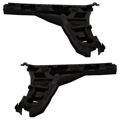 Rareelectrical - New Rear Left Outer And Rear Right Outer Bumper Bracket Compatible With Volkswagen Jetta Gli 4 Cyl - Image 6