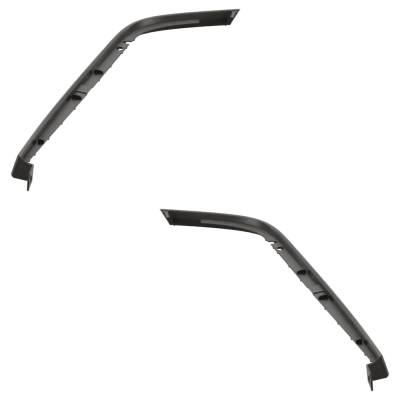 Rareelectrical - New Pair Of Headlight Filler Compatible With Mercedes Benz C280 Base 6 Cyl 2.8L C43 Amg Base 8 Cyl - Image 7