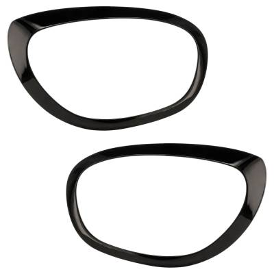 Rareelectrical - New Pair Of Headlight Bezel Compatible With Mini Cooper Countryman Base 3 Cyl 1.5L Cooper Countryman - Image 2