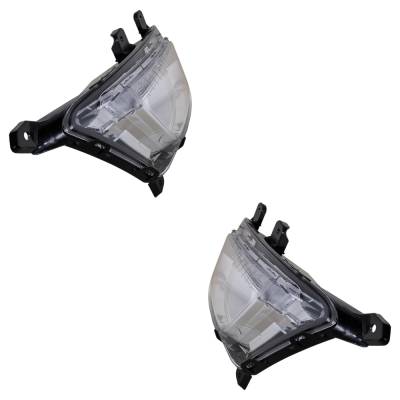 Rareelectrical - New Front Left And Front Right Fog Light Compatible With Chevrolet Equinox Ltz 2016 By 23375568 - Image 3
