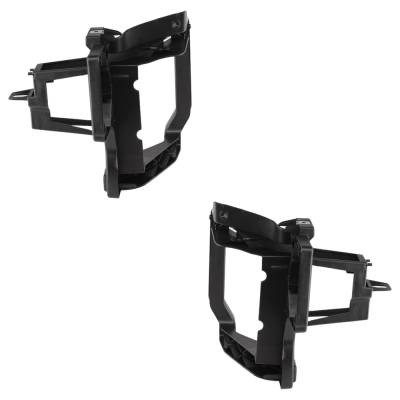 Rareelectrical - New Pair Of Headlight Bracket Compatible With Jeep Cherokee Limited 6 Cyl 3.2L Cherokee Altitude 4 - Image 4