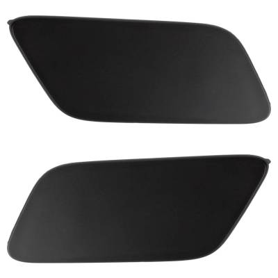 New Pair Of Headlight Washer Cover Compatible With Audi Q7 Progressiv 4 Cyl 2.0L Q7 Technik 6 Cyl