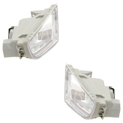 Rareelectrical - New Front Left And Front Right Fog Light Compatible With Acura Honda Element Sc Mdx Base 2001-2008 - Image 2