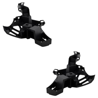 Rareelectrical - New Pair Of Headlight Bracket Compatible With Mercedes Benz Gle550e 4Matic 6 Cyl 3.0L Gle63 Amg S - Image 3