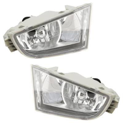 New Front Left And Front Right Fog Light Compatible With Acura Honda Mdx Base Mdx Touring 2001-2008