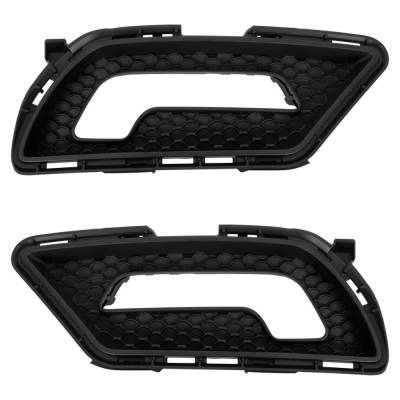 Rareelectrical - New Front Left And Front Right Fog Light Trim Compatible With Mercedes Benz E550 Base 8 Cyl 5.5L - Image 2